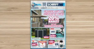 Sommerschlussverkauf bei Scharff in Burg 2023