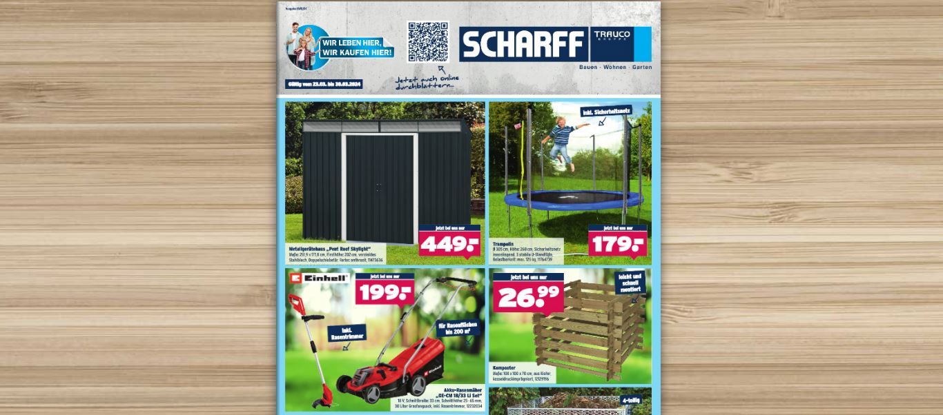 Blätterkatalog von Scharff in Burg 23.03.24 bis zum 30.03.24